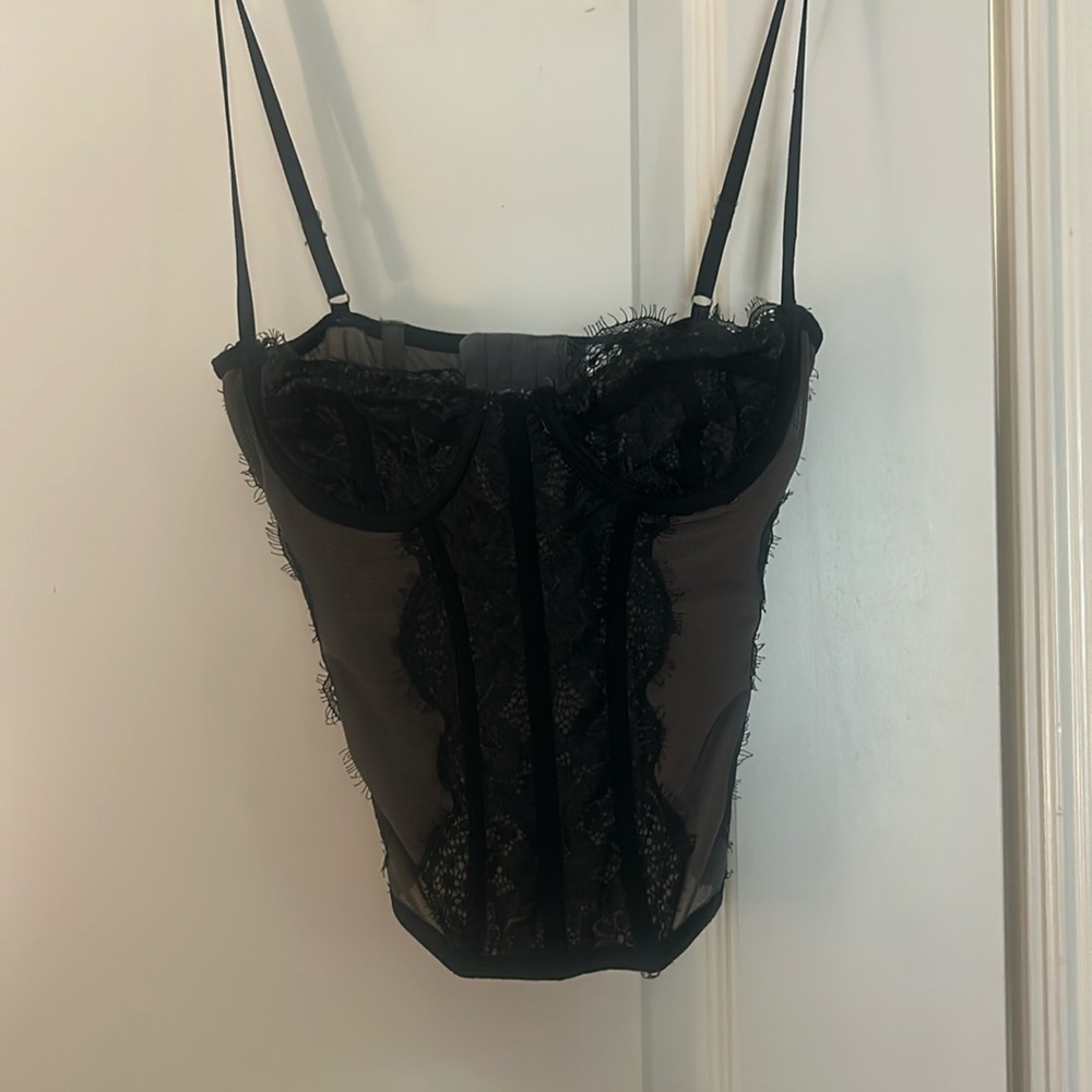 Urban Outfitters | Black Corset Top